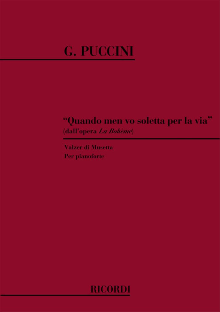 Valzer Di Musetta